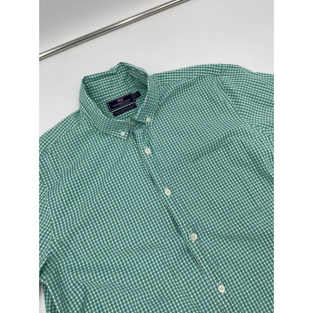 Men's Green Checkered Shirt